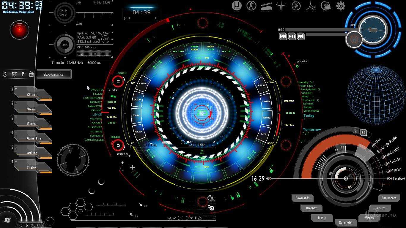 16 best rainmeter skins to customize your pc in 2022