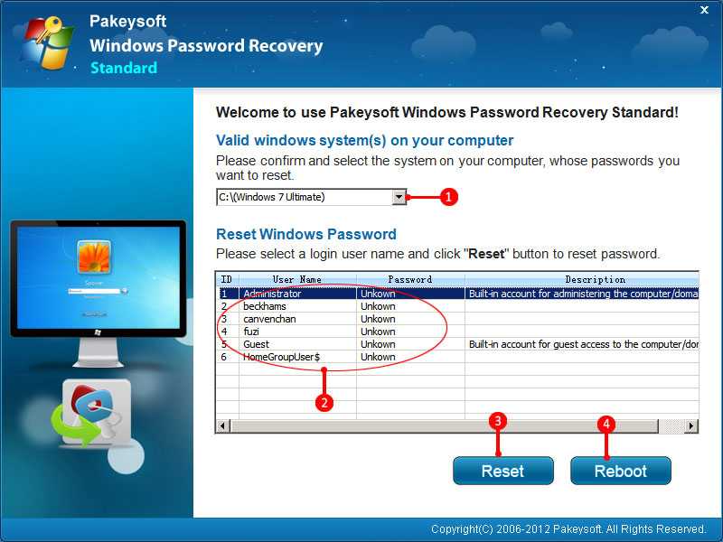 Сброс пароля с помощью командной строки в windows 10