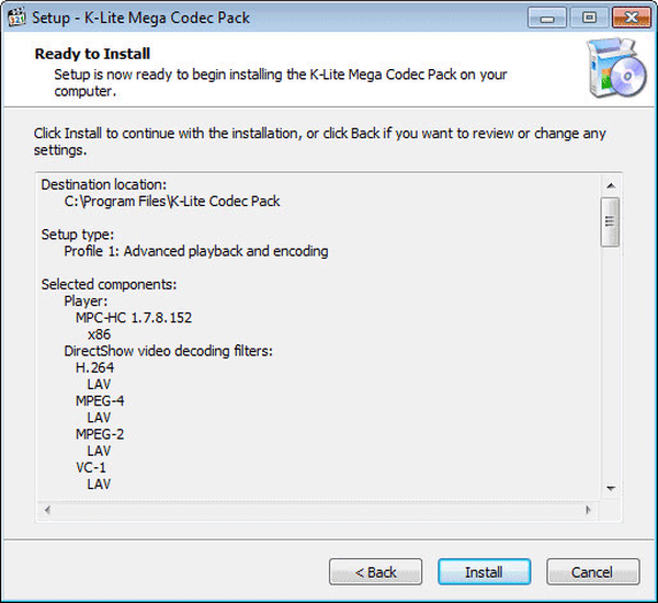 K-lite codec pack — кодеки для windows 10