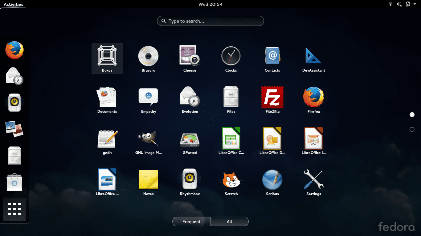 GNOME Boxes предоставляет простой способ  создания и запуска виртуальных машин на вашем компьютере  GNOME Boxes прекрасно интегрируется с рабочим столом