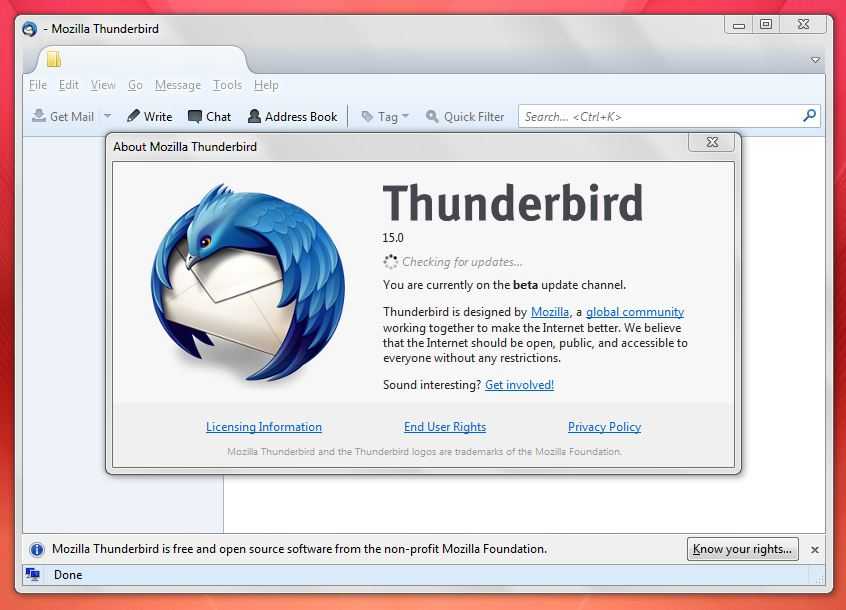Thunderbird перевод. Thunderbird. Mozilla Thunderbird Интерфейс. Темы для Тандерберд. Тандерберд Интерфейс.