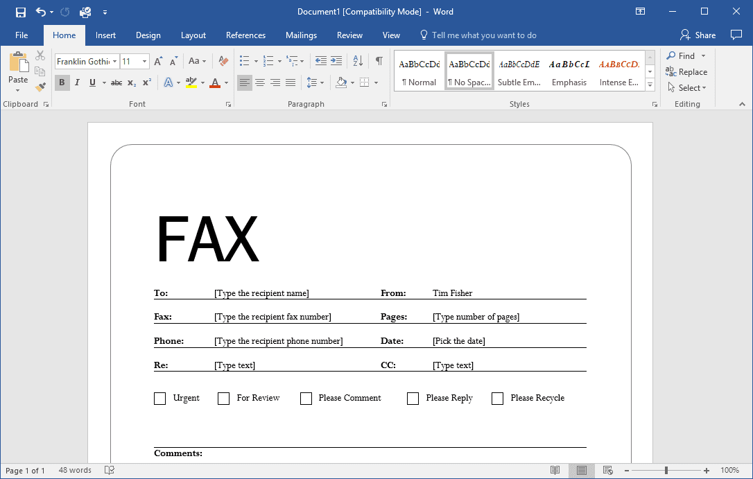 Создание титульного листа в текстовом редакторе microsoft word