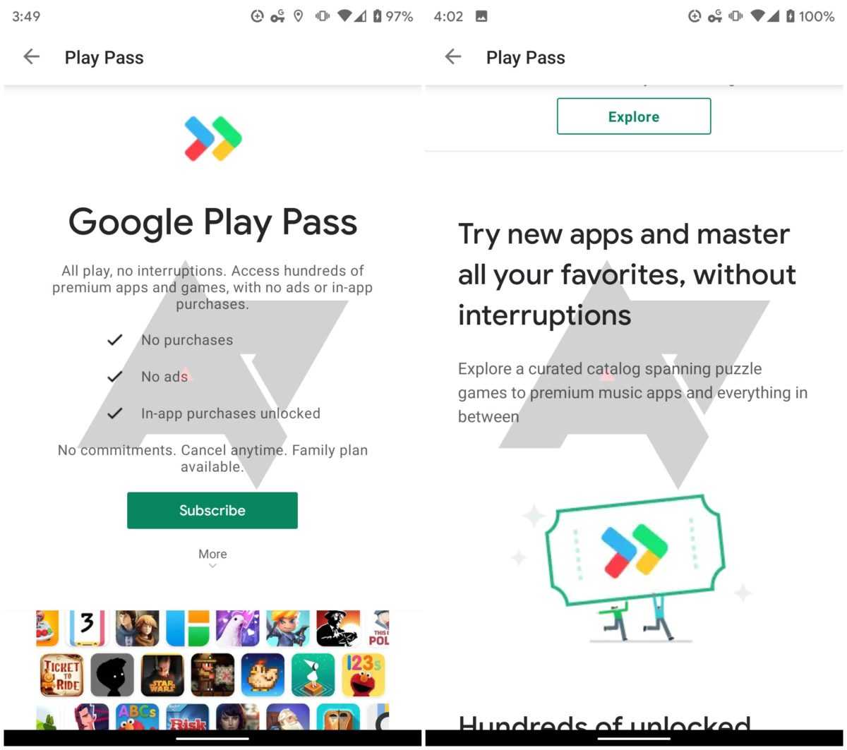 Установить сервисы для google play работы приложения. Гугл плей пас. Google Play Pass промокод. Google Pass. Google тестирует поисковую рекламу в Google Play.