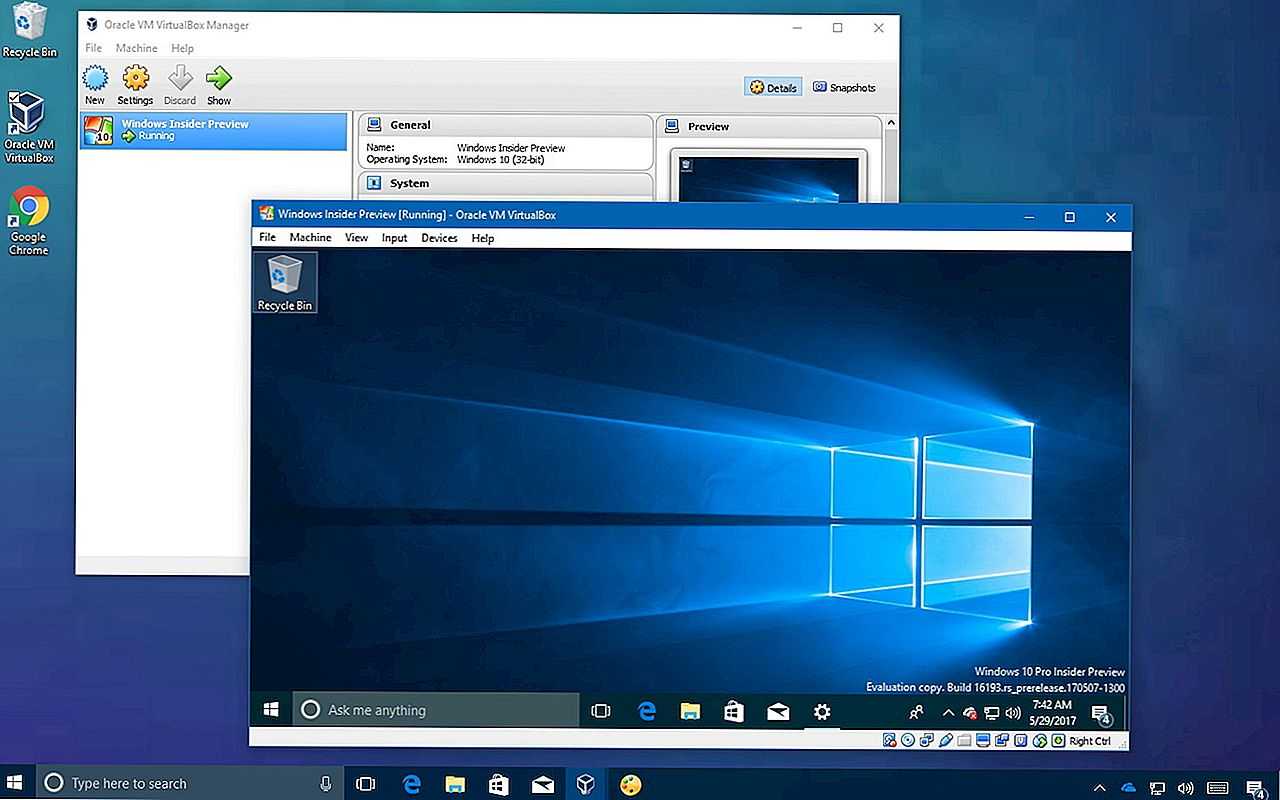Virtualbox установка windows xp