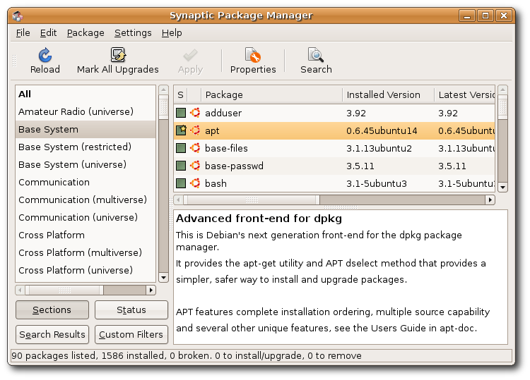 Что такое диспетчер пакетов в linux? как это работает? | dataenginer