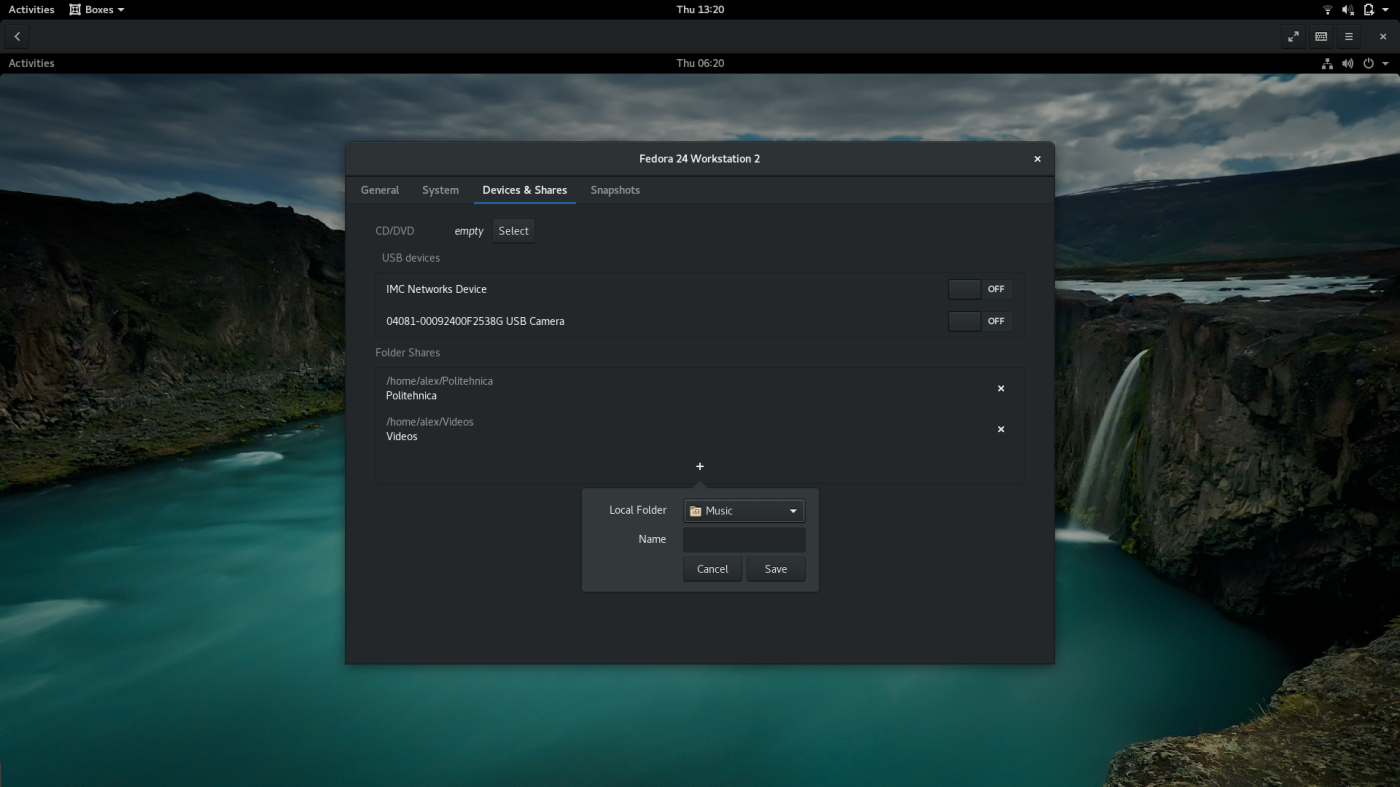 How to install and use gnome boxes to create virtual machines