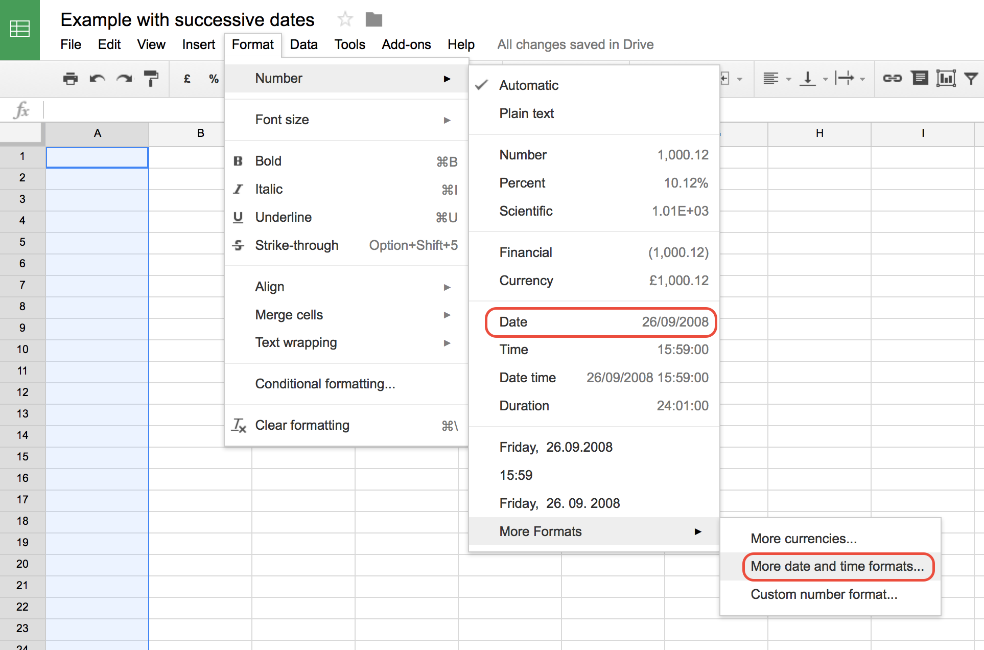 How to make macros in google sheets