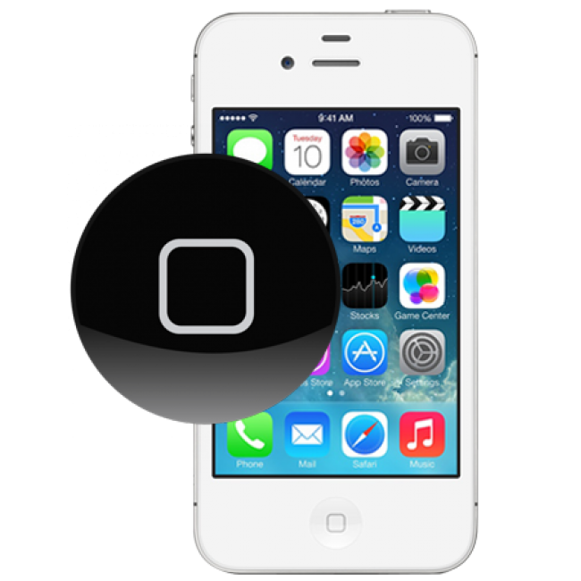 Кнопка  Домой на iPad  это маленькая круглая кнопка в нижней части iPad  Это также единственная кнопка на лицевой стороне планшета Философия дизайна